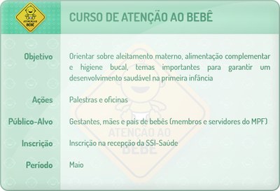 Curso de Atenção ao Bebê
