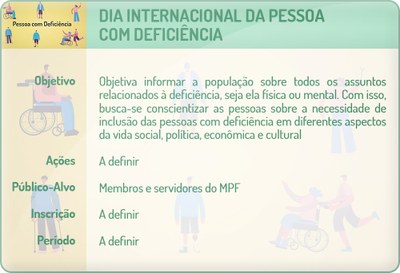 Dia Internacional da Pessoa com Deficiência