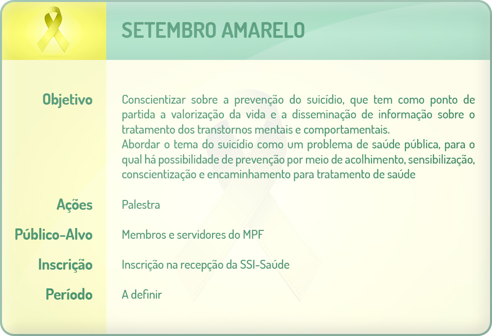 Setembro Amarelo
