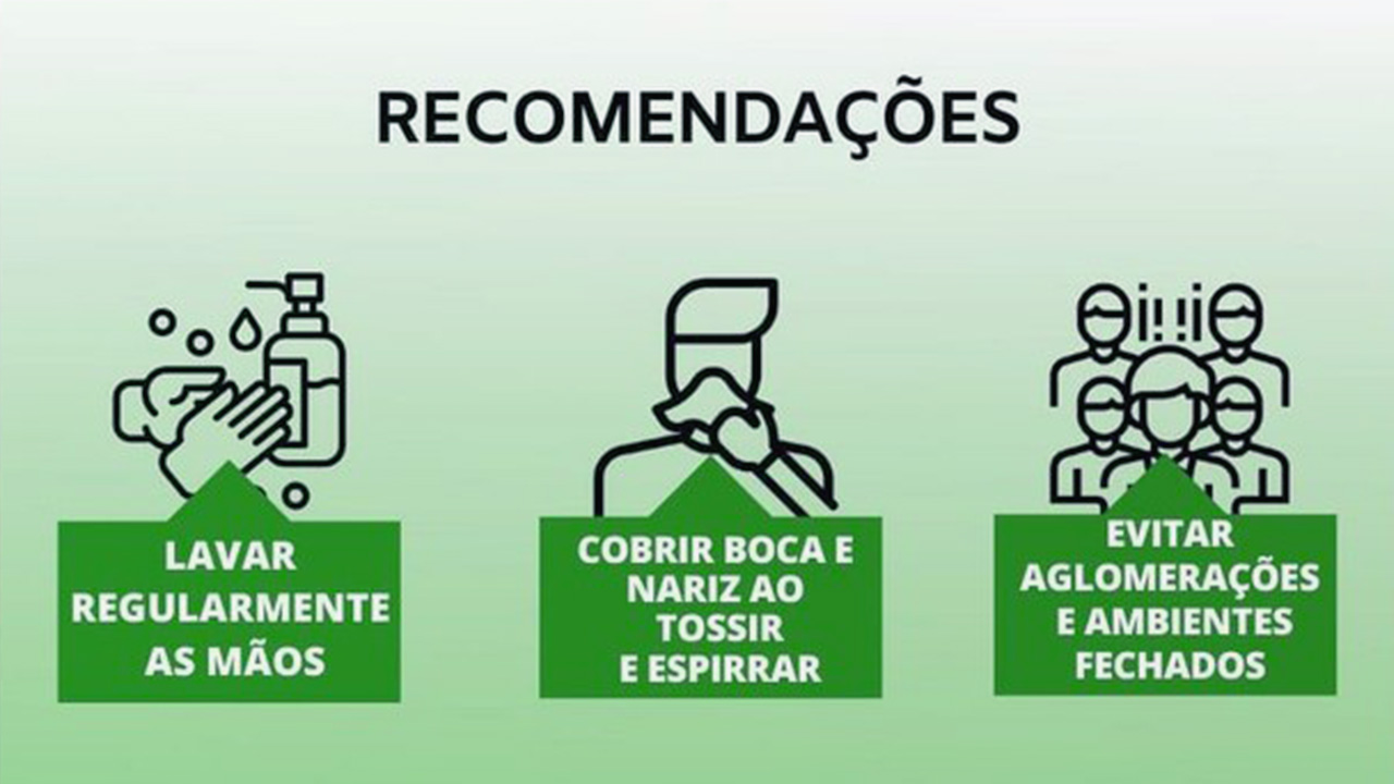 Dicas de prevenÃ§Ã£o contra o coronavÃ­rus