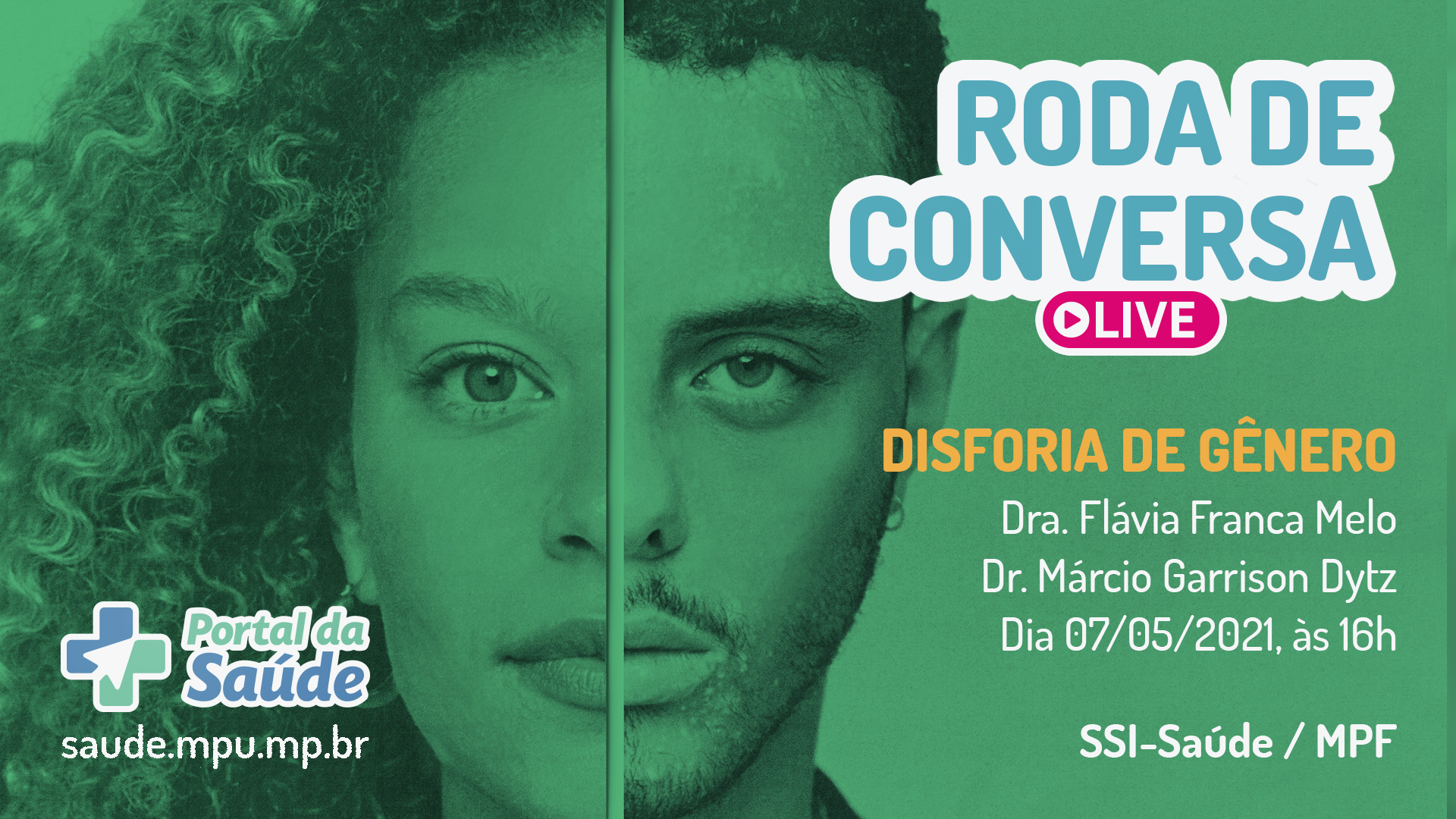 Roda de Conversa sobre Disforia de GÃªnero