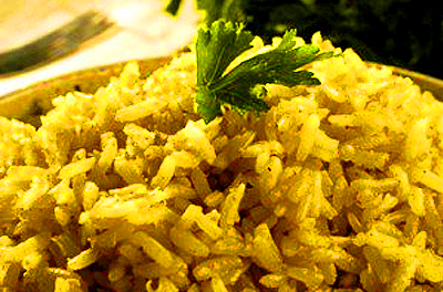 Arroz Integral com Abacaxi