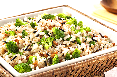 Arroz Integral com BrÃ³colis