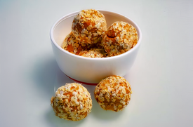 Bolinha de Batata-Doce com Frango