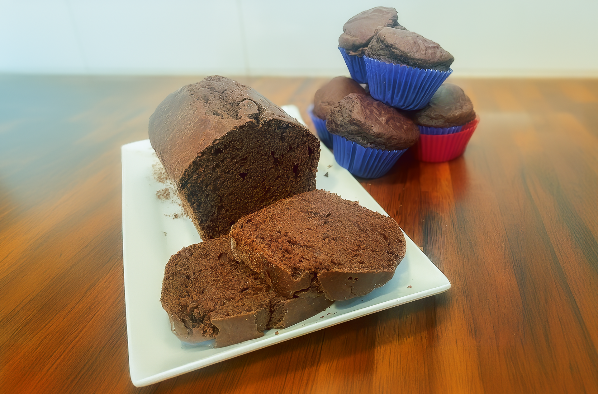 Bolo de Chocolate com FeijÃ£o