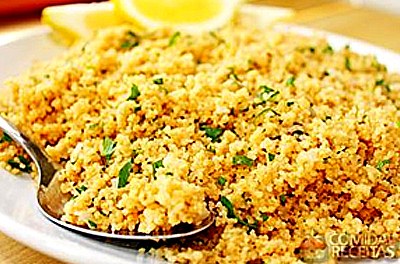 Cuscuz Marroquino com Legumes