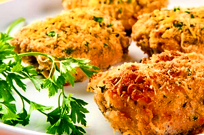 Frango Empanado Assado