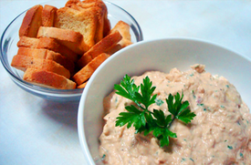 Patê de Atum ou Sardinha