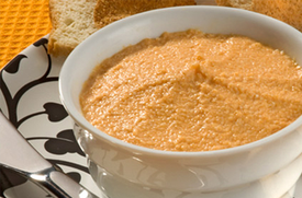 Patê de Ricota com Cenoura