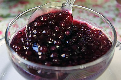 Sagu com Suco de Uva