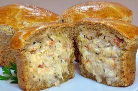 Torta Salgada de Tilápia com Legumes