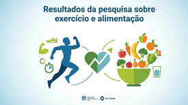 Resultados da pesquisa sobre exercício e alimentação orientam ações da SSI-Saúde